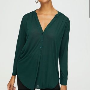 Babaton Black Brooks Drapey Long Sleeve